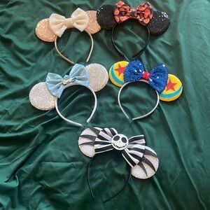 Minnie Ears- 5 pairs